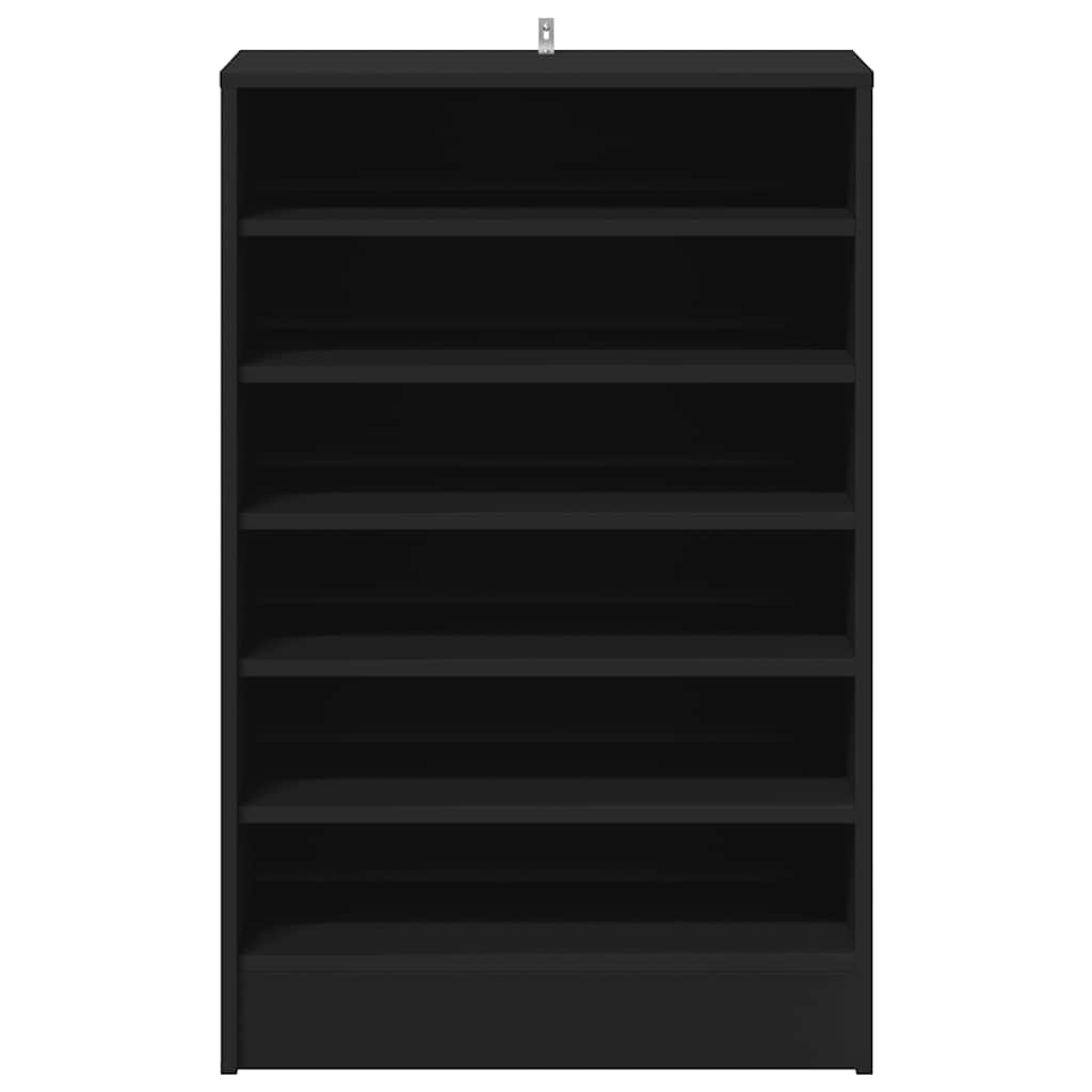 Stalak za cipele 60x35x92 cm konstruirano drvo - crno, 1 - number 4.