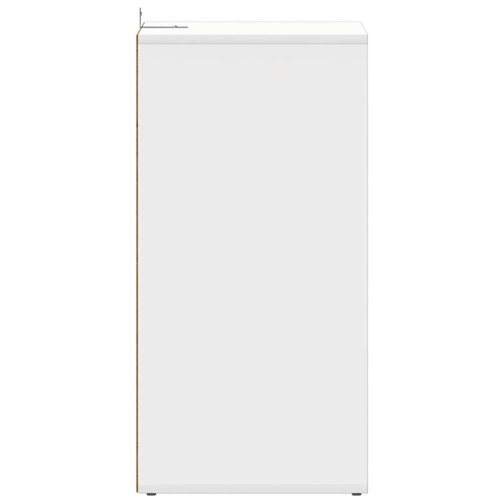 Stalak za cipele 31,5x35x70 cm konstruirano drvo - bijelo, 1 - number 6.