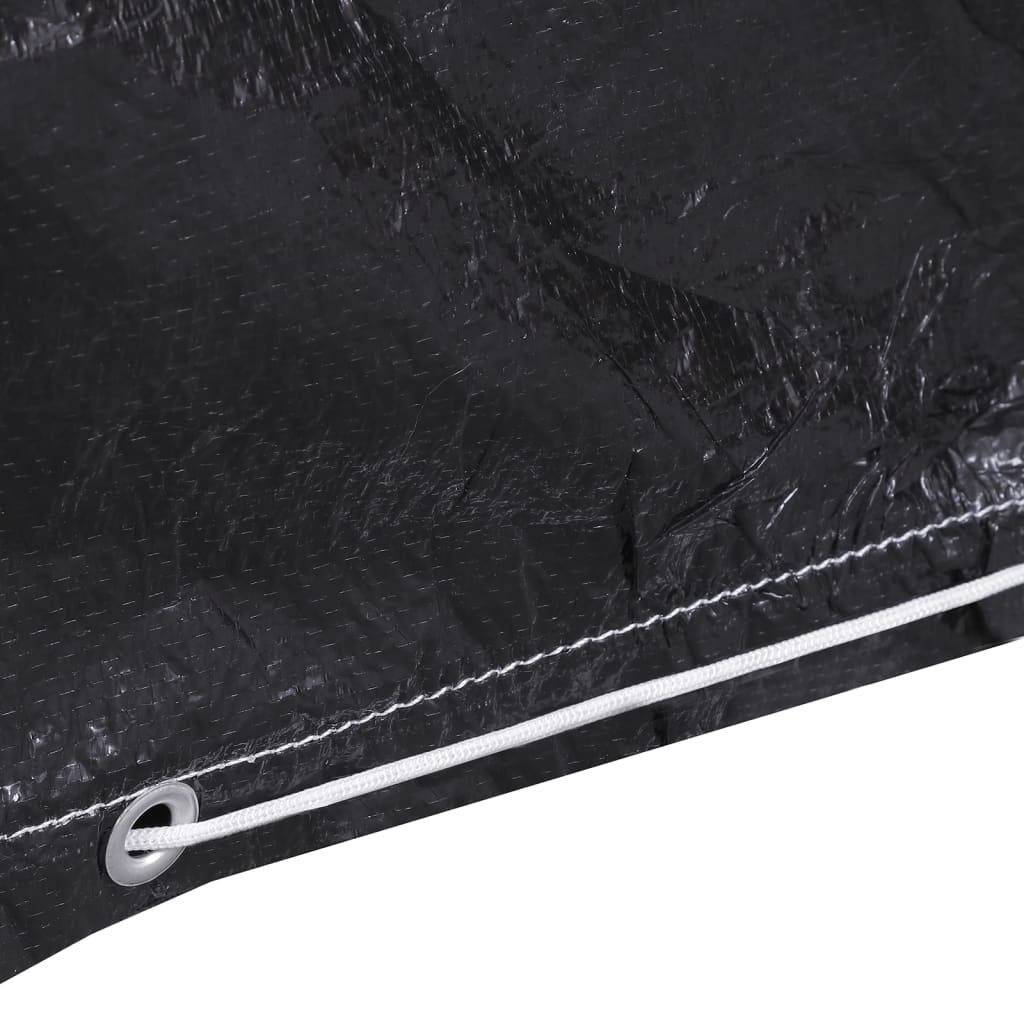 Havemøbelovertræk 2 stk. 160x80x75 cm 6 snørehuller - number 5.