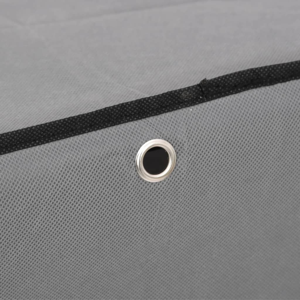 Shoe cabinet 60x30x166 fabric - number 7.