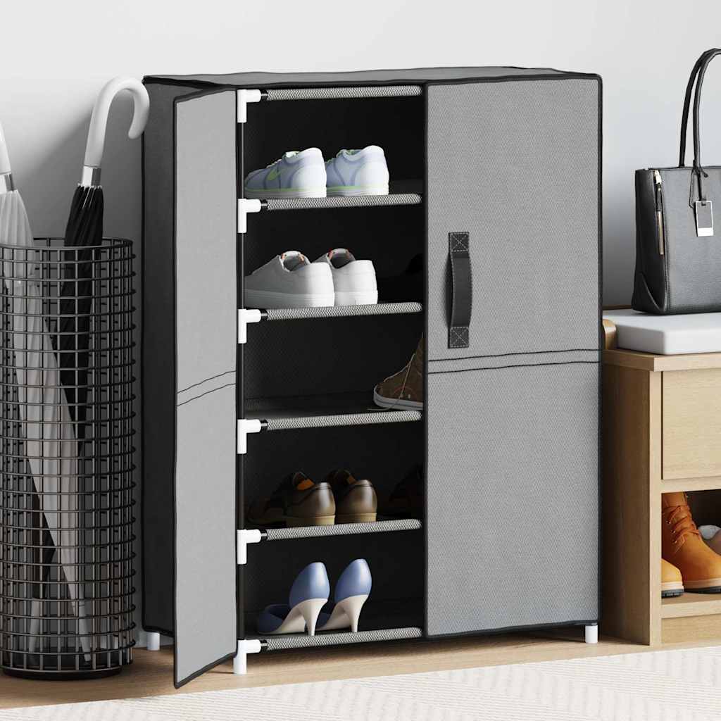 Ormarić za cipele 60x28x90 tkanina - siva, 1,90 cm, 28 cm - number 1.