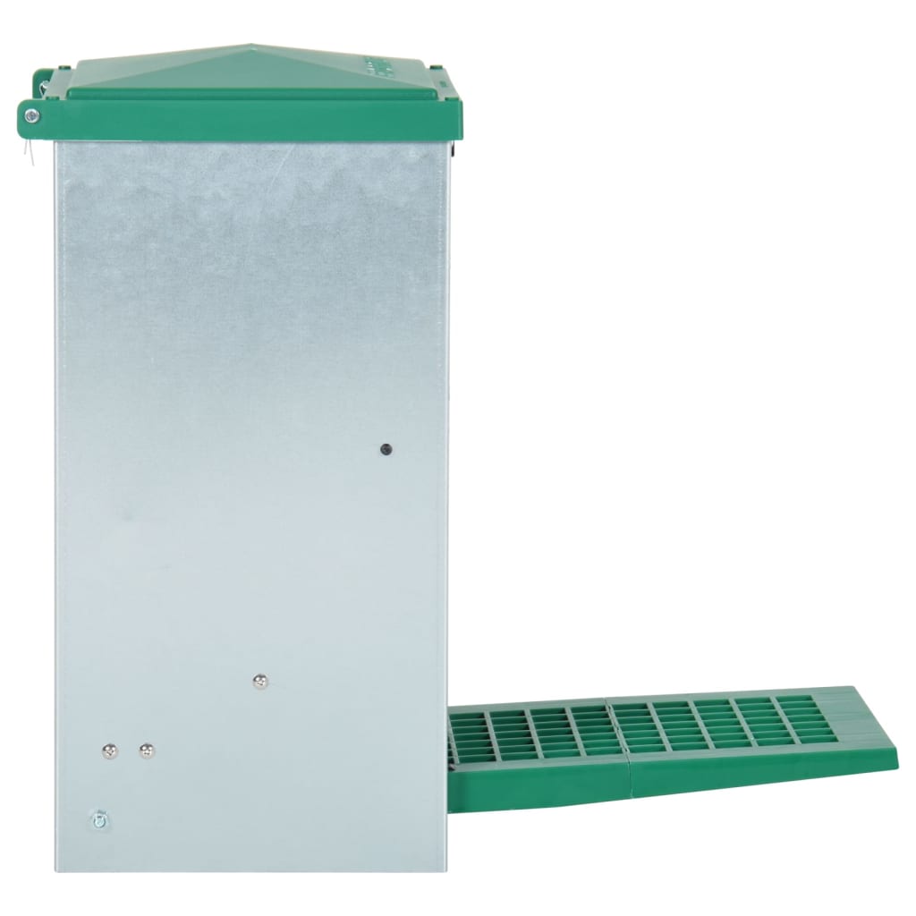Mangeoire automatique pour volaille 8 kg avec plaque de marche - number 4.