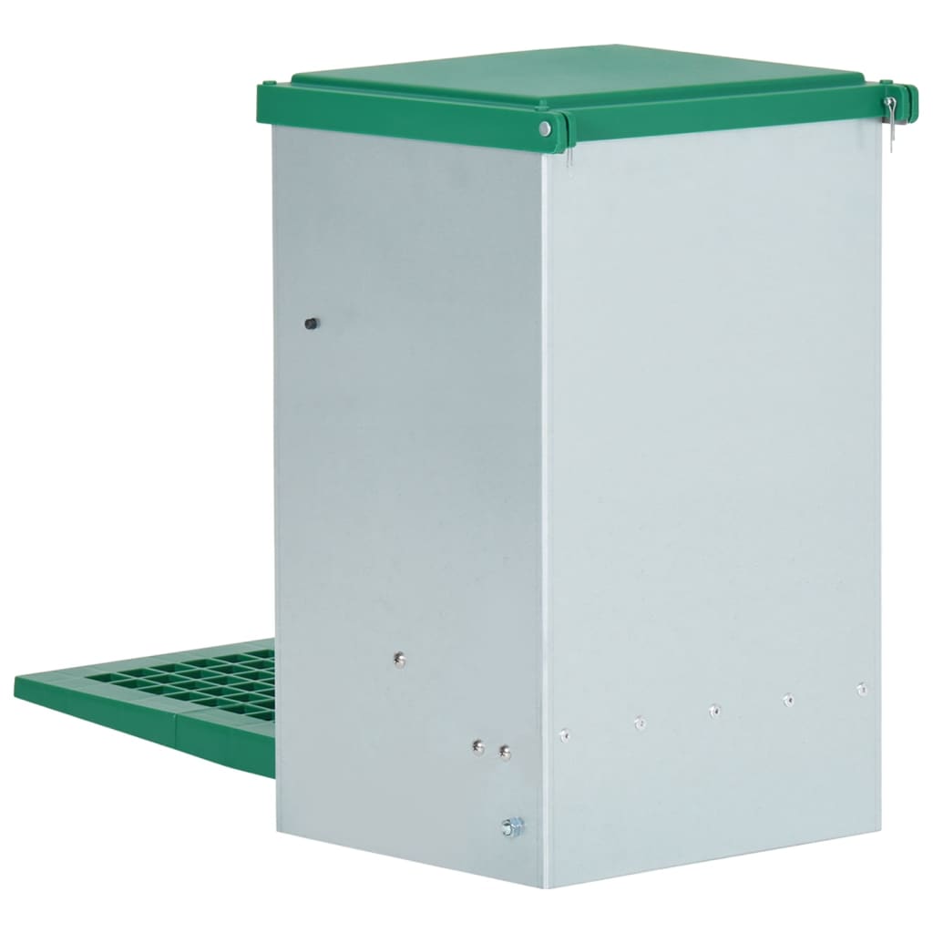 Mangeoire automatique pour volaille 8 kg avec plaque de marche - number 5.