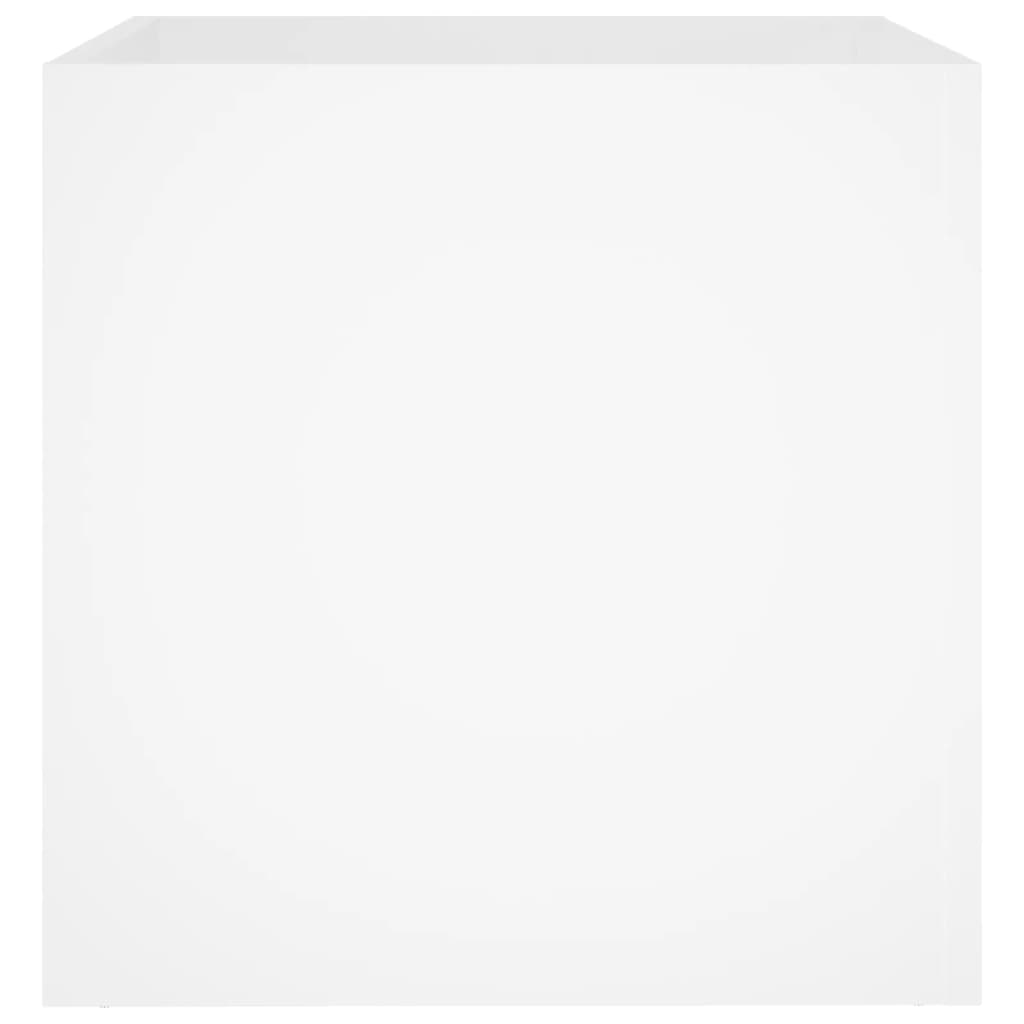 Kutija za sadnju 40x40x40 cm konstruirano drvo - bijela, 1 - number 5.