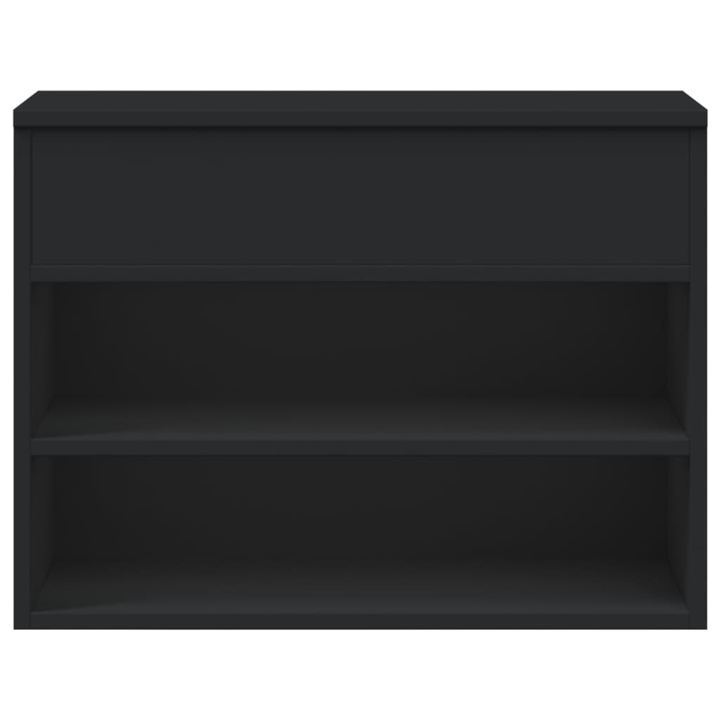 Klupa za cipele 60x30x45 cm konstruirano drvo - crna, 1 - number 5.