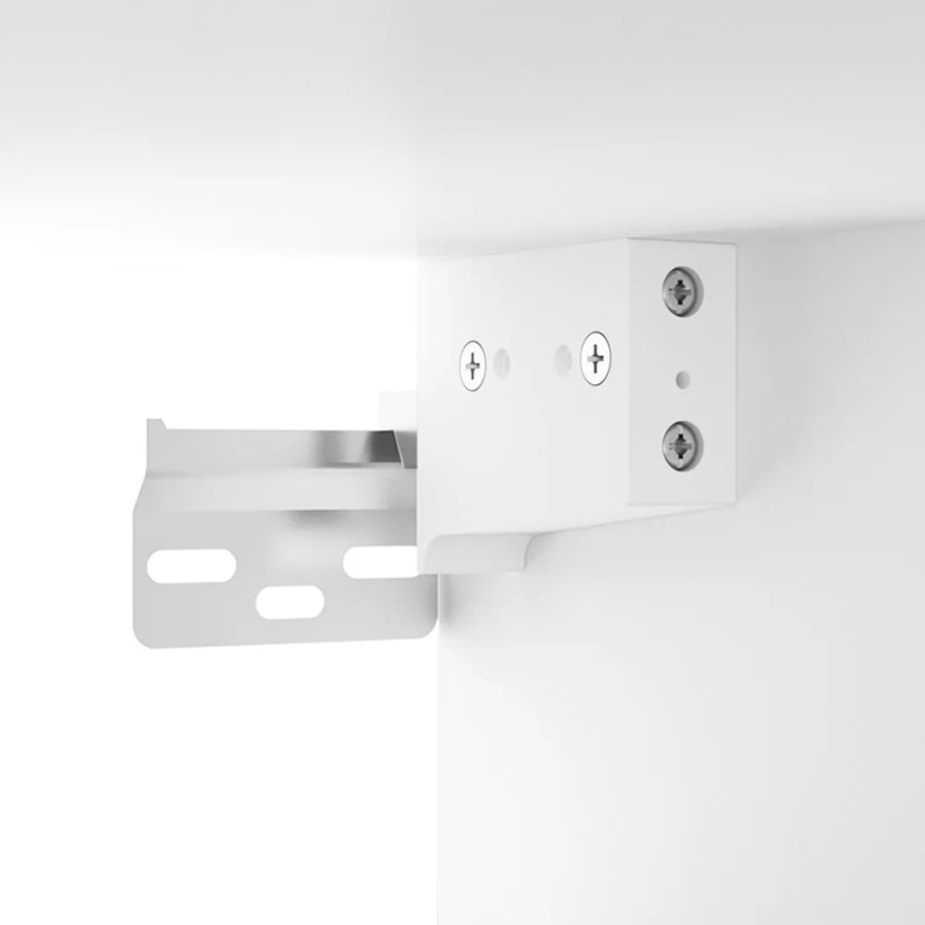 Entrémøbel 97,5x37x99 cm konstrueret træ - hvid, 1, x - number 9.