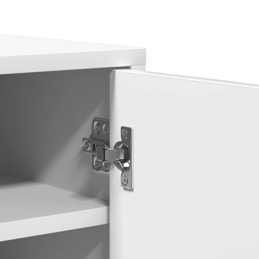 Ormarić za cipele 60x35x70 cm konstruirano drvo - bijeli, 1 - number 11.