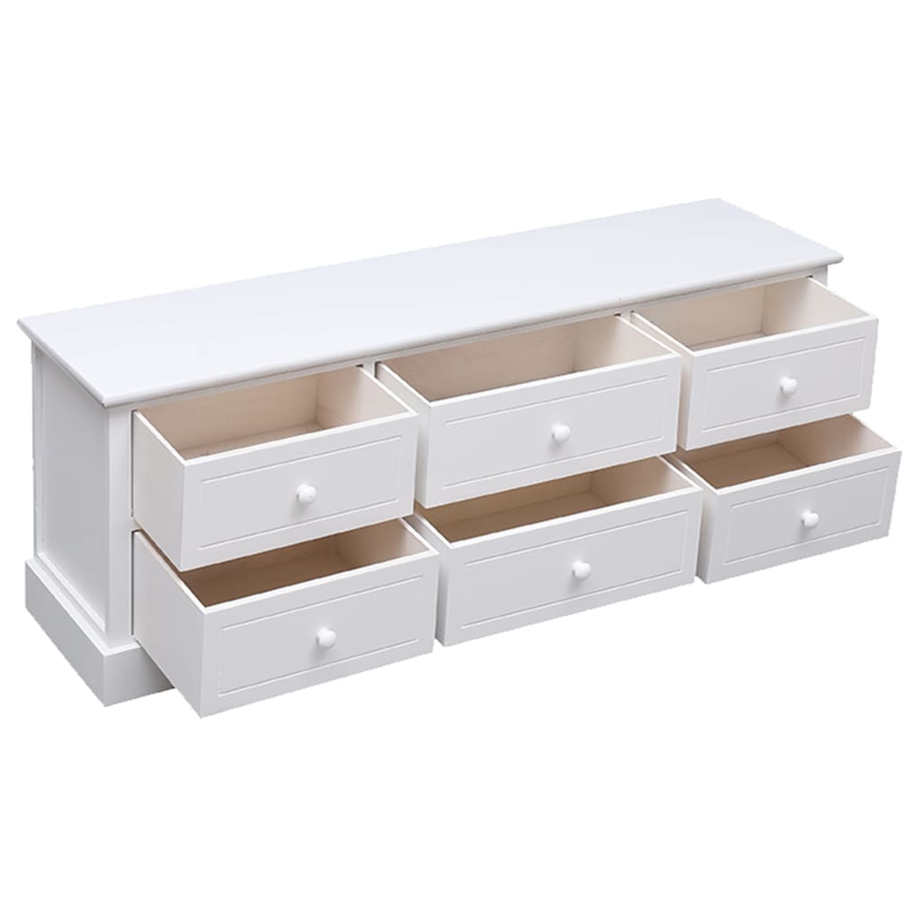 Mobile porta tv 108x30x40 cm in legno massello imperiale - number 5.