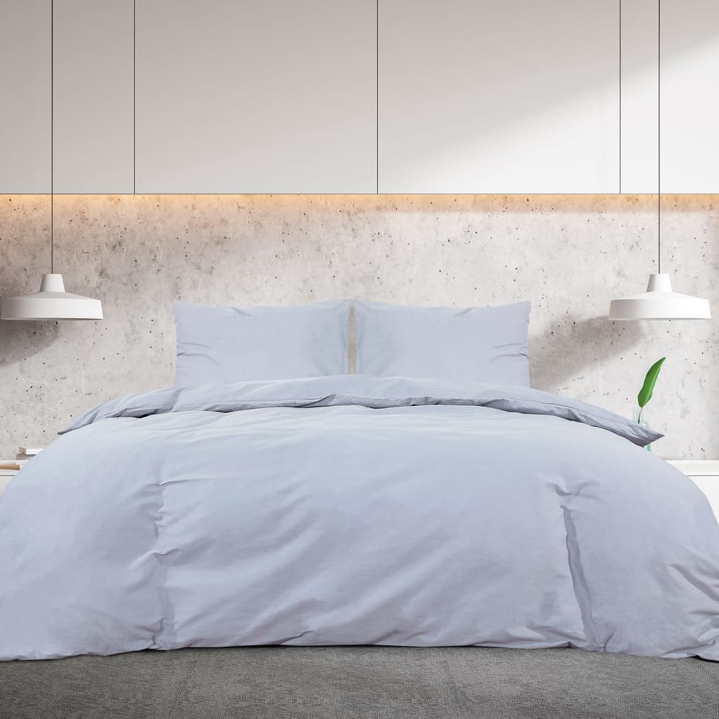Bedding 140x200 cm cotton - gray, 140 x 200 cm + 60 x 70 cm, 1, x - number 3.
