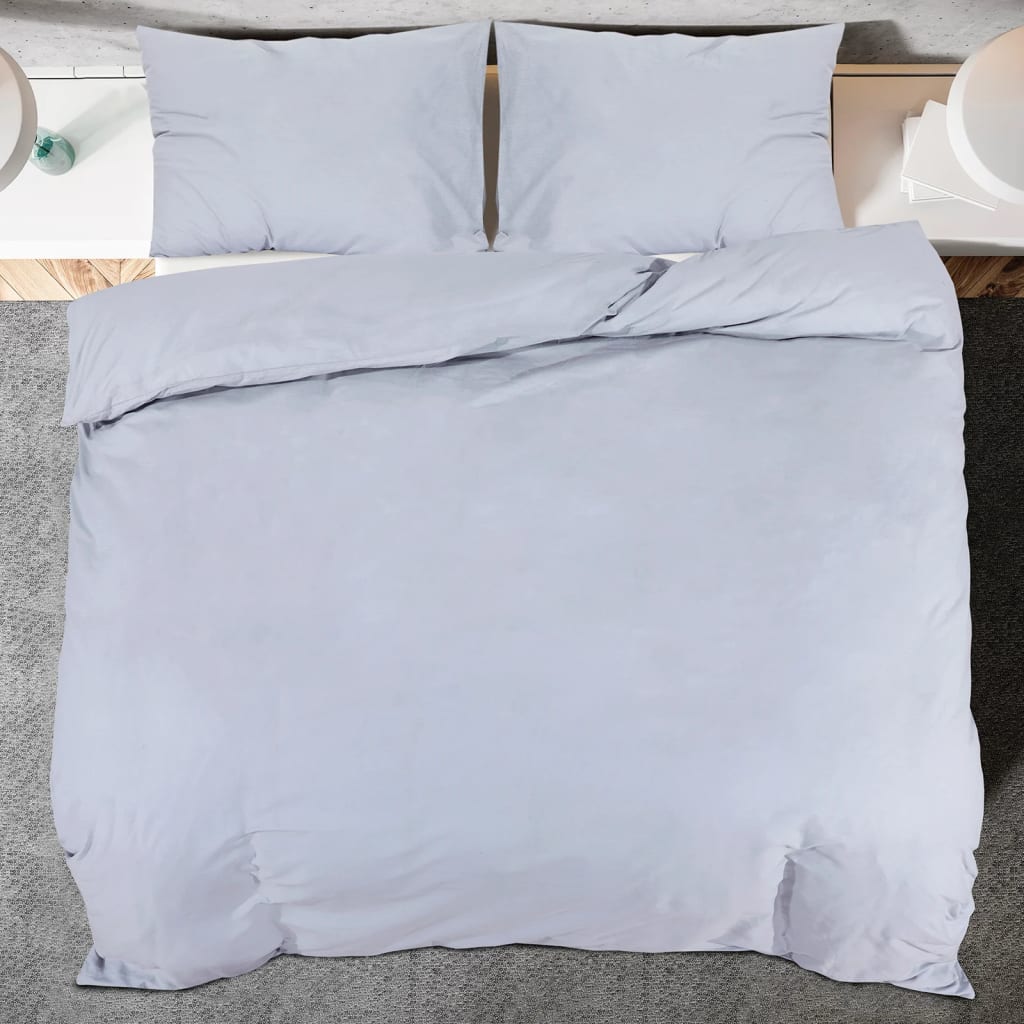 Bedding 140x200 cm cotton - gray, 140 x 200 cm + 60 x 70 cm, 1, x - number 5.