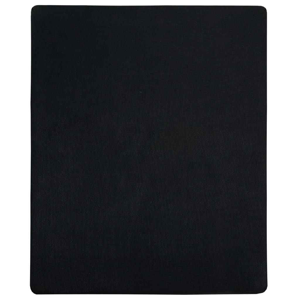 Jersey de couche extensible bumly - noir, 90 x 200 cm, 1 - number 2.