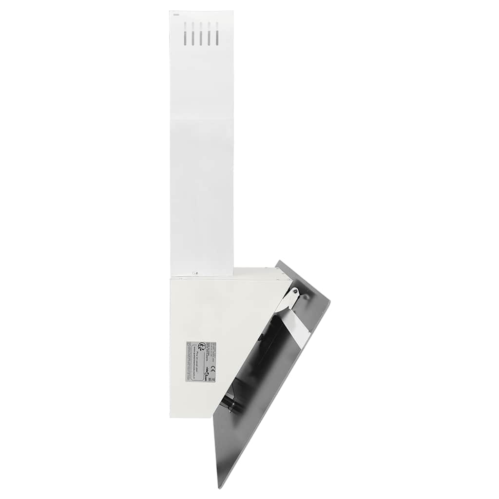 Væghængt emhætte 90 cm stål og hærdet glas - hvid, 90 x 33.5 x 108 cm - number 4.