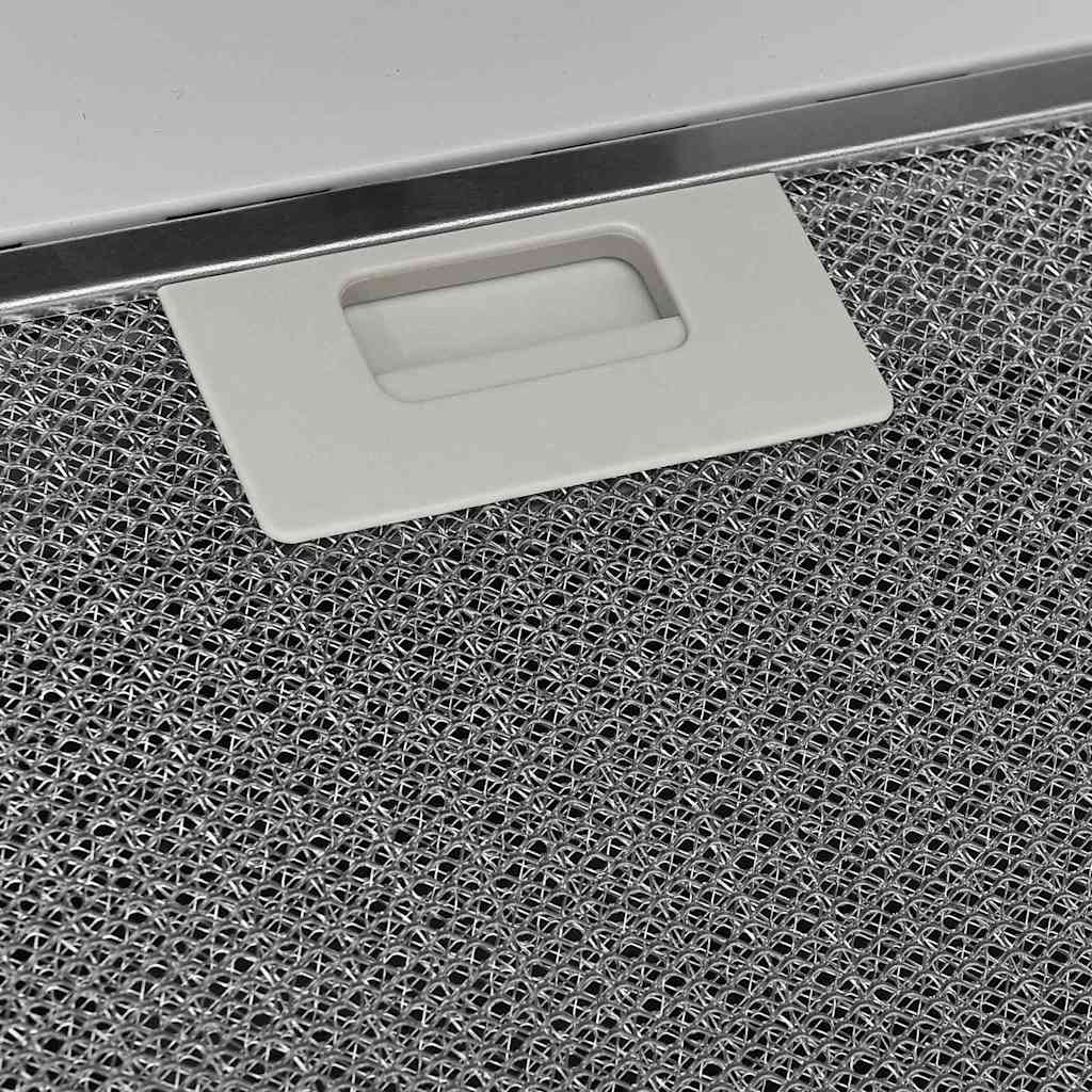 Væghængt emhætte 90 cm stål og hærdet glas - hvid, 90 x 33.5 x 108 cm - number 8.