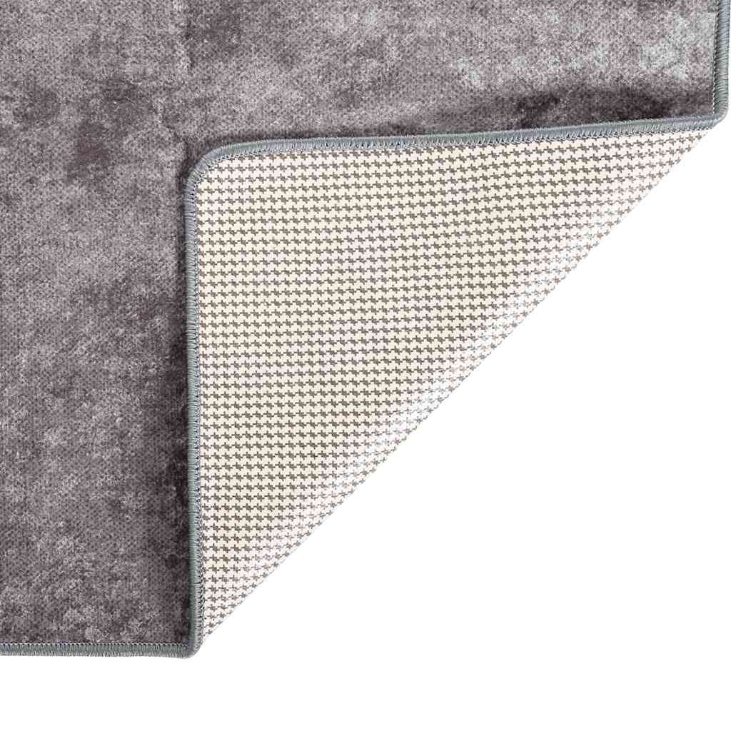 Tapis non glisser et lavable - gris, 120 x 180 cm - number 2.