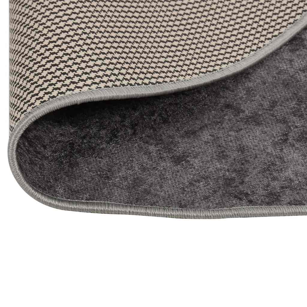 Carpet φ120 non-slip and washable - grey, ø 120 cm - number 2.