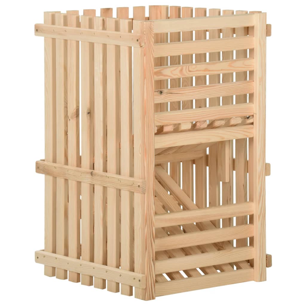 Potato box 50x50x80 cm solid pine - number 1.