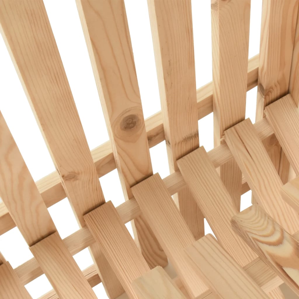 Kartoffelkasse 50x50x80 cm massivt fyrretræ - number 6.