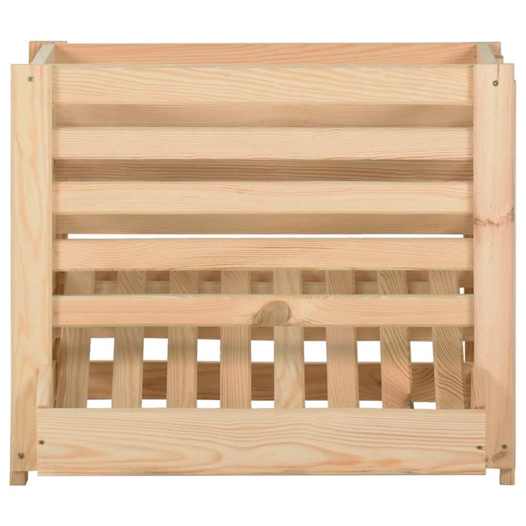 Kutija za krumpir 60x40x50 cm puna borovina - number 3.