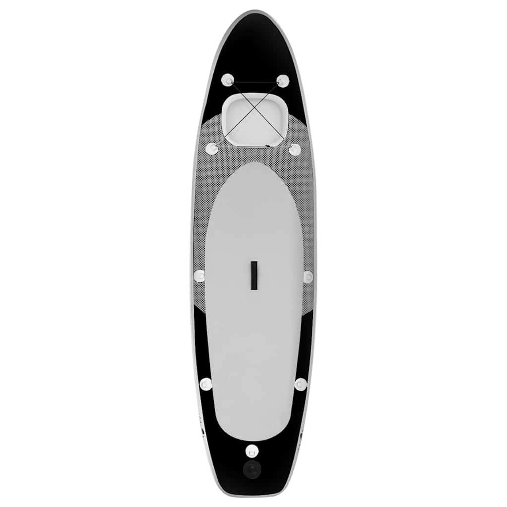 Oppusteligt paddleboardsæt 360x81x10 cm sort - number 3.