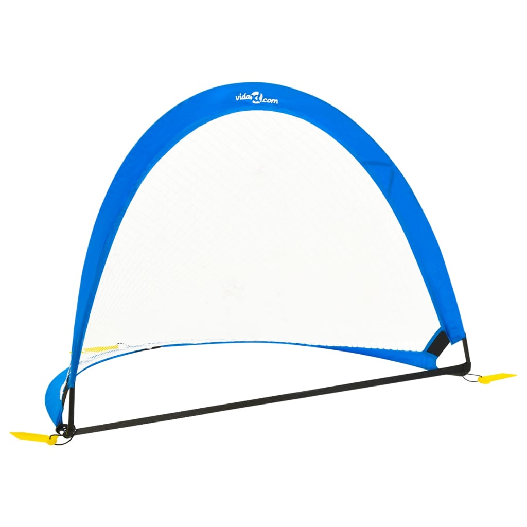 Børnefodboldmål 2 stk. med opbevaringstaske 119x82x84,5 cm - number 2.