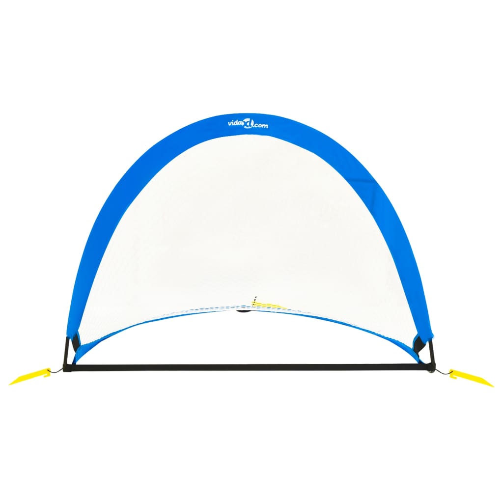 Børnefodboldmål 2 stk. med opbevaringstaske 119x82x84,5 cm - number 3.