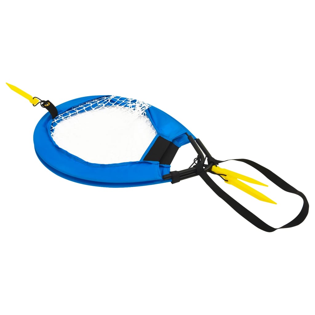 Dječji nogometni gol 2 kom. s torbom za odlaganje 75,5x46x48 cm - number 6.