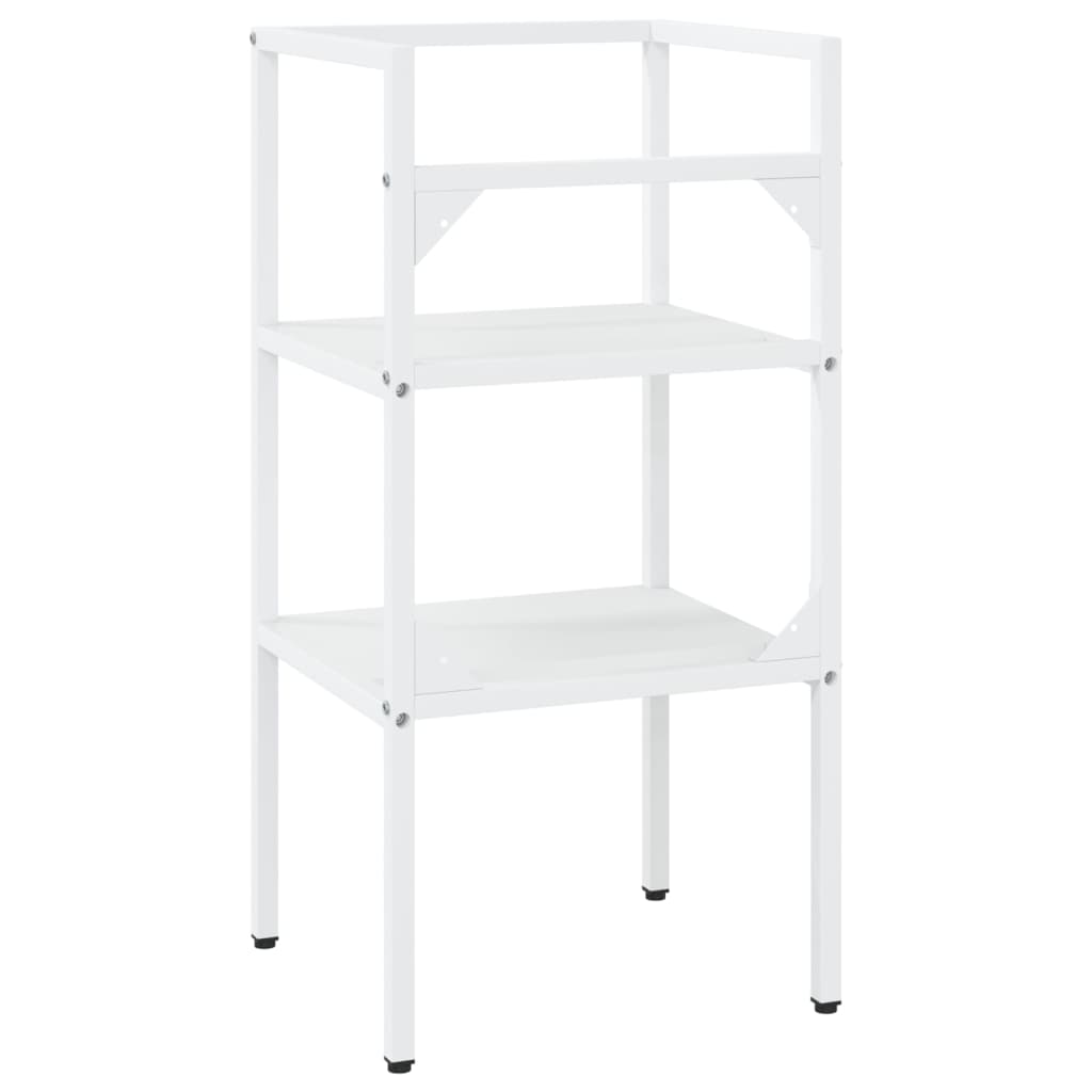 Badeværelsesmøbel til håndvask jern - hvid, 40 x 38 x 83 cm, 1 - number 5.