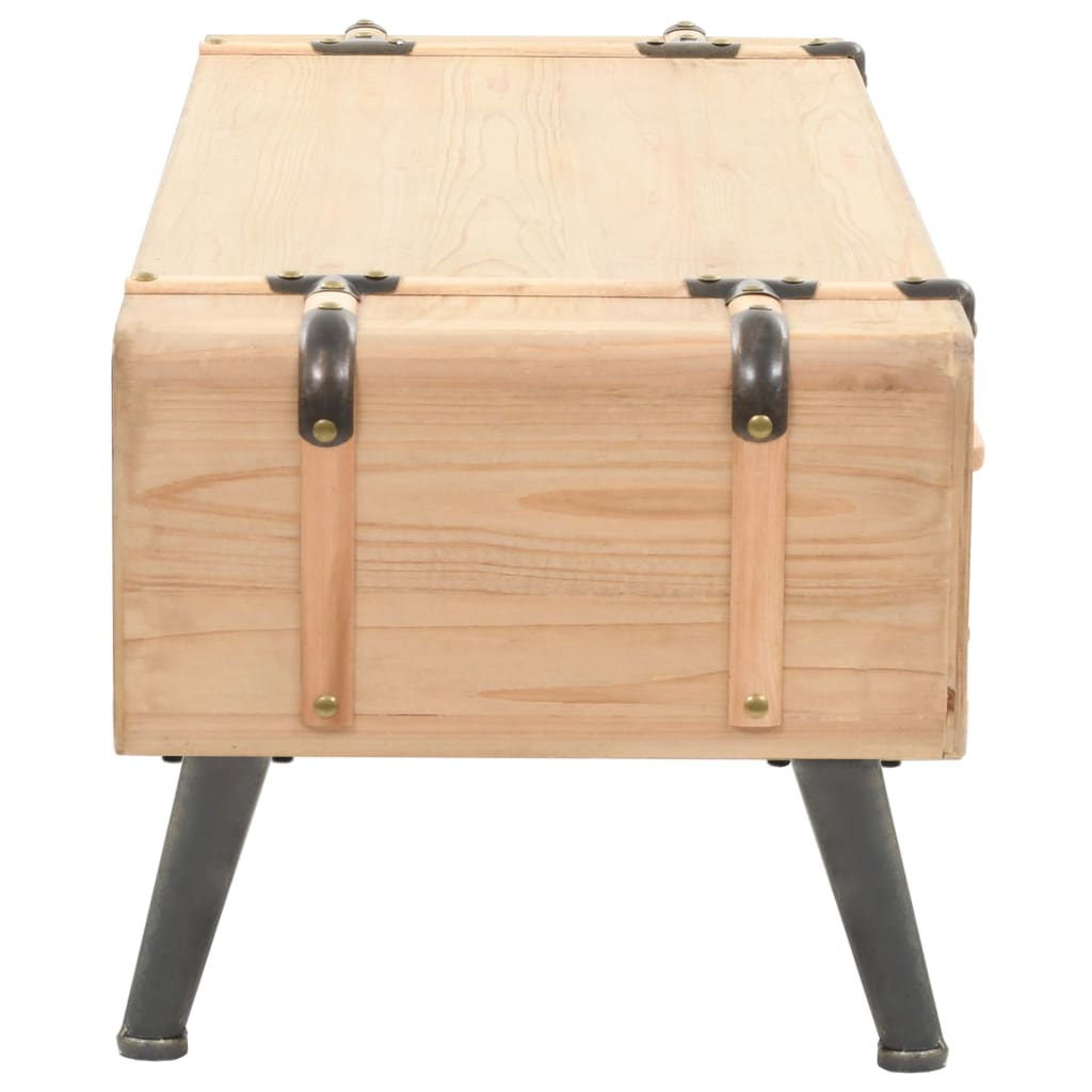 Tv-skap 110x33x35 cm massiv furu - number 4.