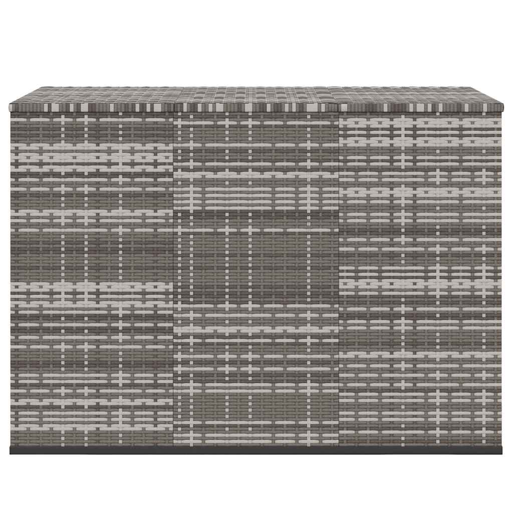 Hyndeboks polyrattan - grå, 145 x 100 x 103 cm - number 2.