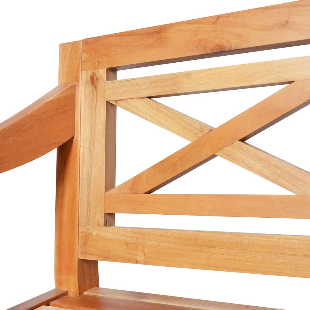 Ławka batavia lite mahoń - jasny brąz, 123 cm, tak - number 4.