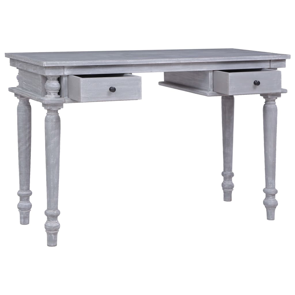 Skrivebord 115x50x78 cm massivt mahognitræ - number 2.