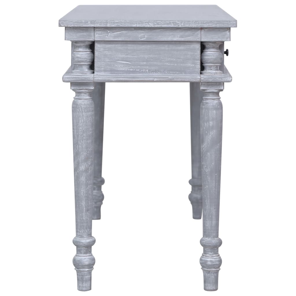 Skrivebord 115x50x78 cm massivt mahognitræ - number 4.