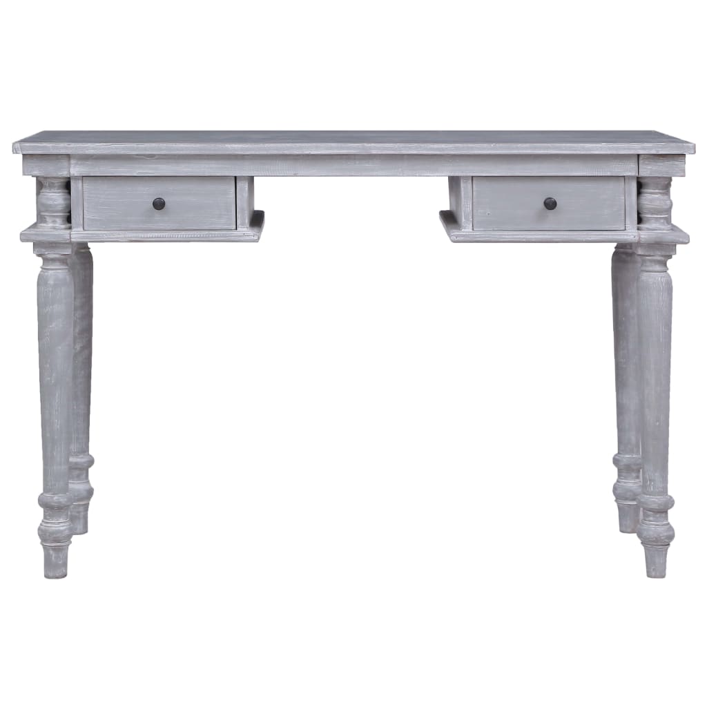 Skrivebord 115x50x78 cm massivt mahognitræ - number 3.