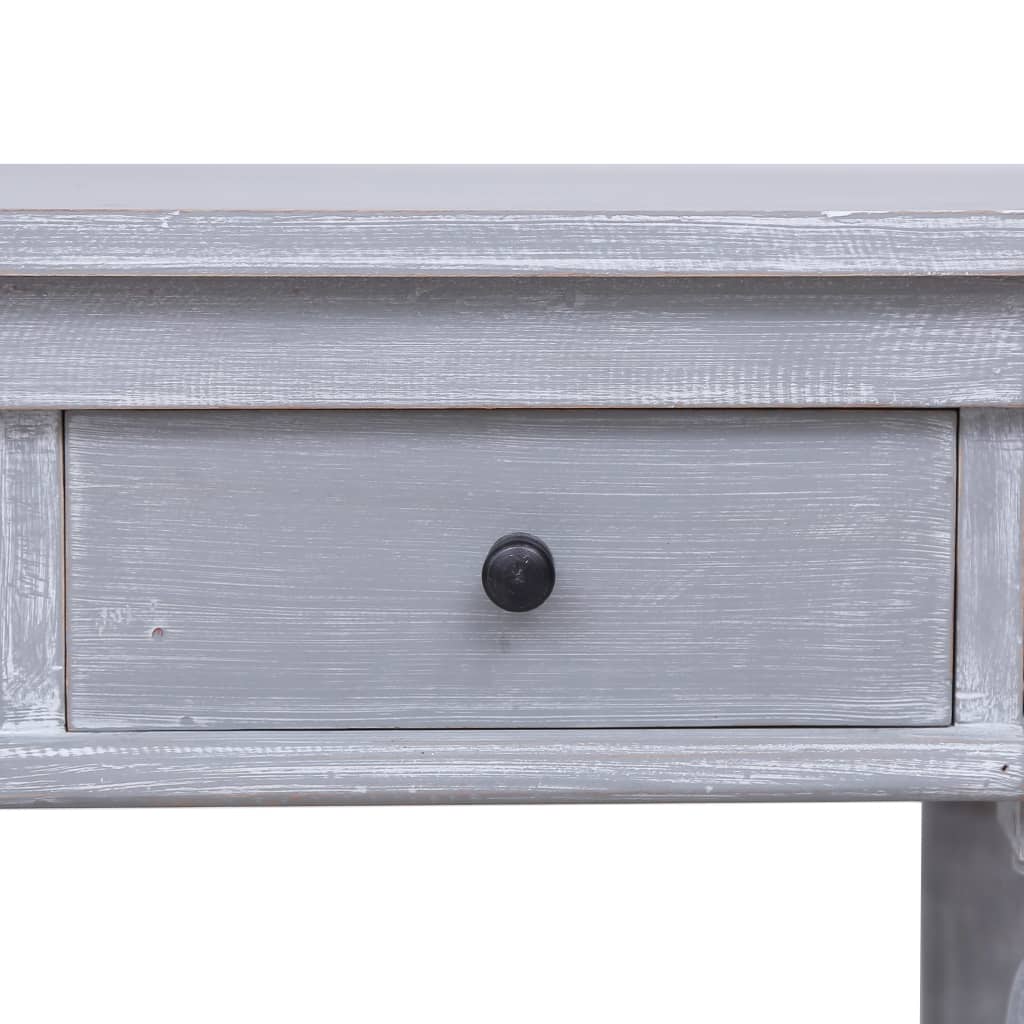 Skrivebord 115x50x78 cm massivt mahognitræ - number 6.