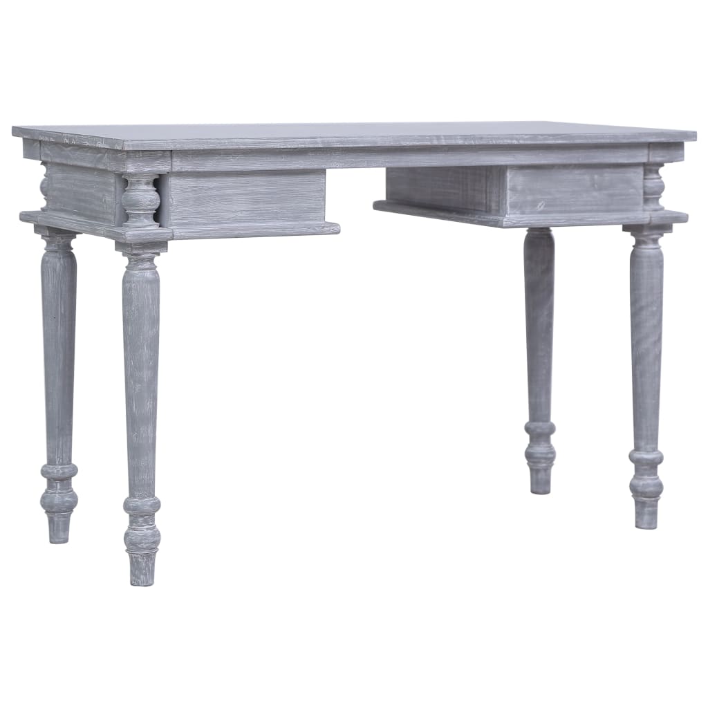 Skrivebord 115x50x78 cm massivt mahognitræ - number 5.