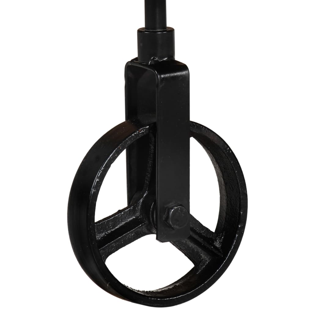 Stolik kawowy z kółkami 100x60x26 cm lite drewno z odzysku - number 7.