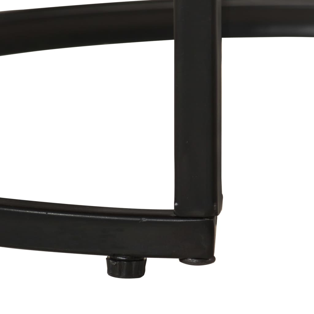 Depozitni stolovi 3 kom. čvrsto reciklirano drvo - number 6.