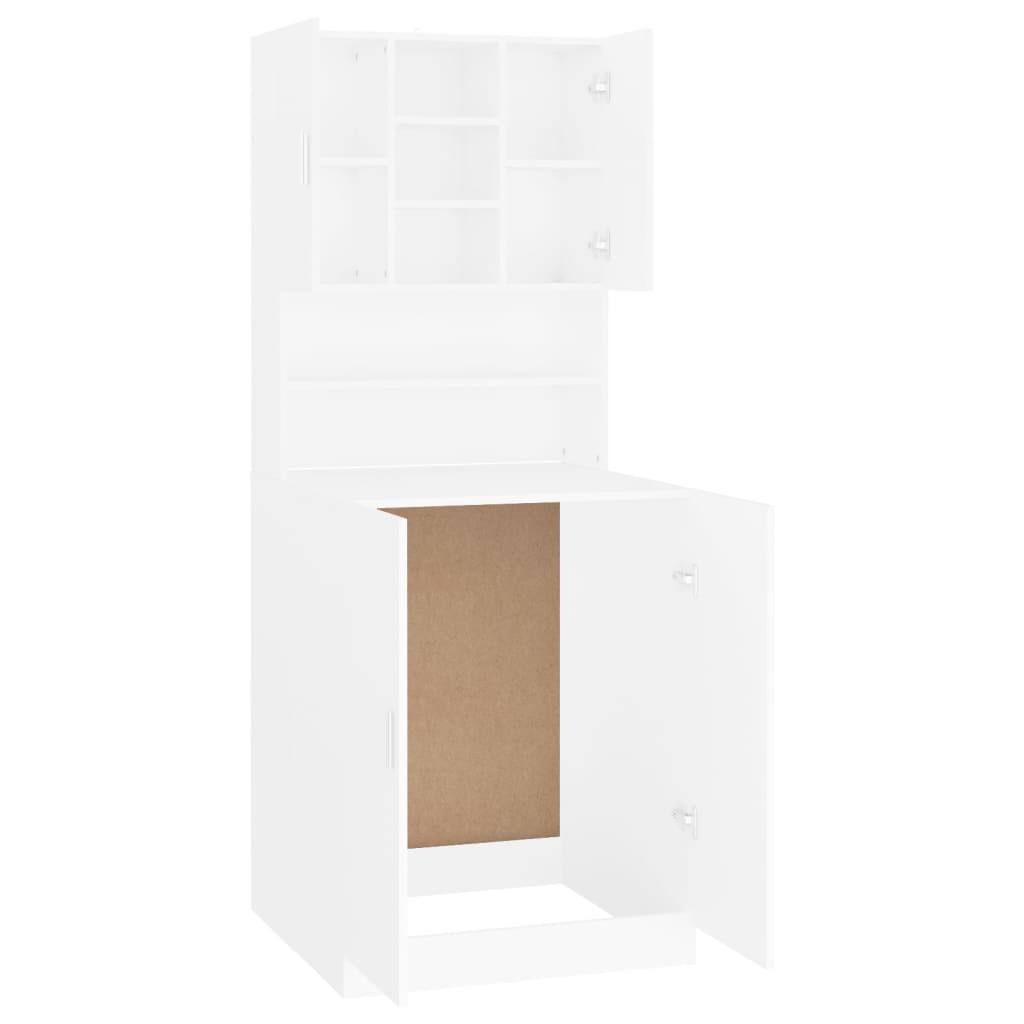 Washing machine cabinet - white, 1 - number 5.