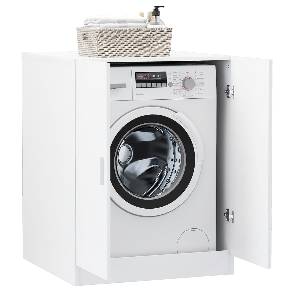 Washing machine cabinet - white, 1 - number 9.