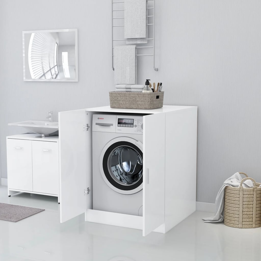 Washing machine cabinet - white, 1 - number 8.