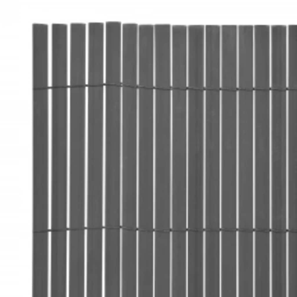Garden fence double -sided - grå, 110 x 500 cm, 1 - number 5.