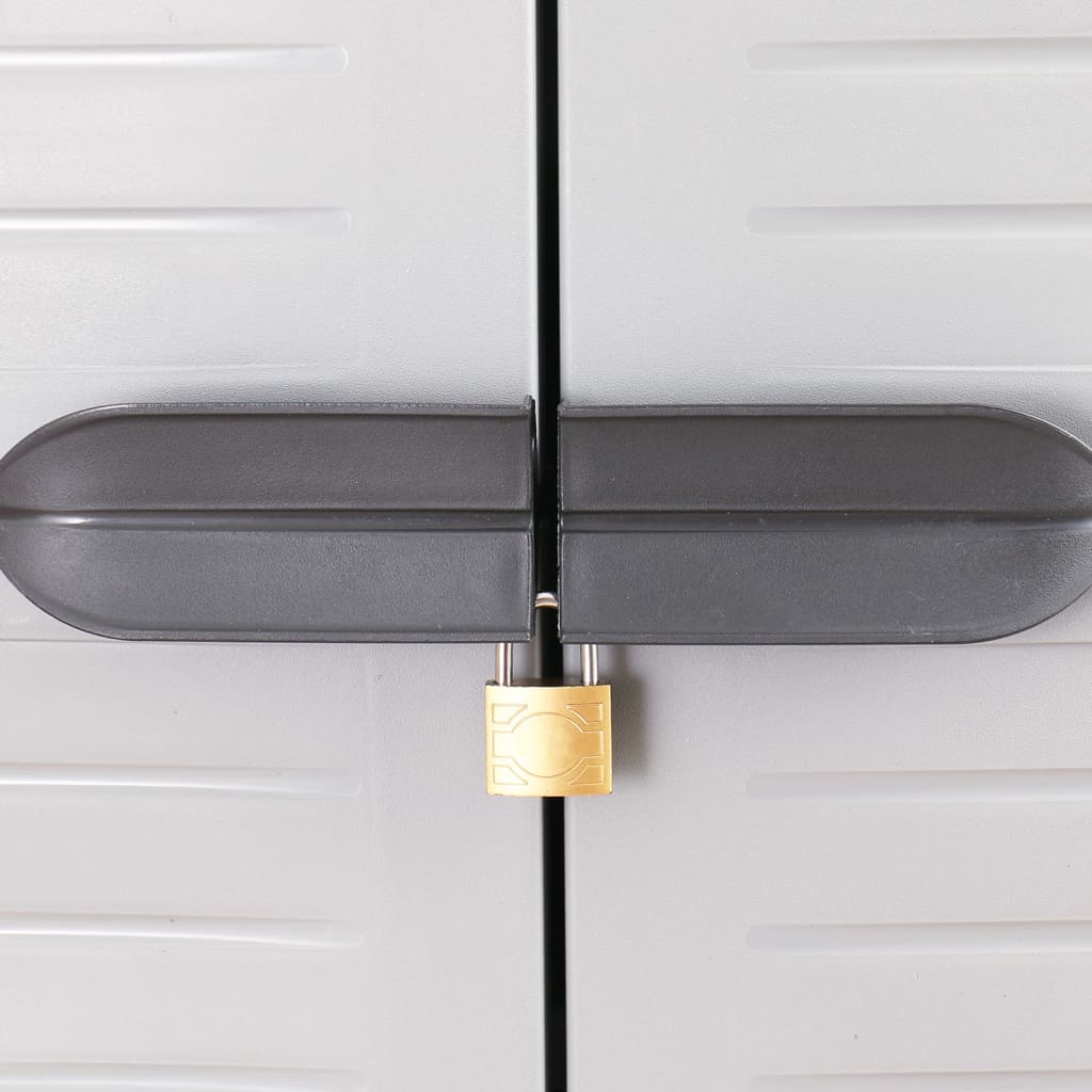 Plastskab 65x45x181 cm plastik - number 6.