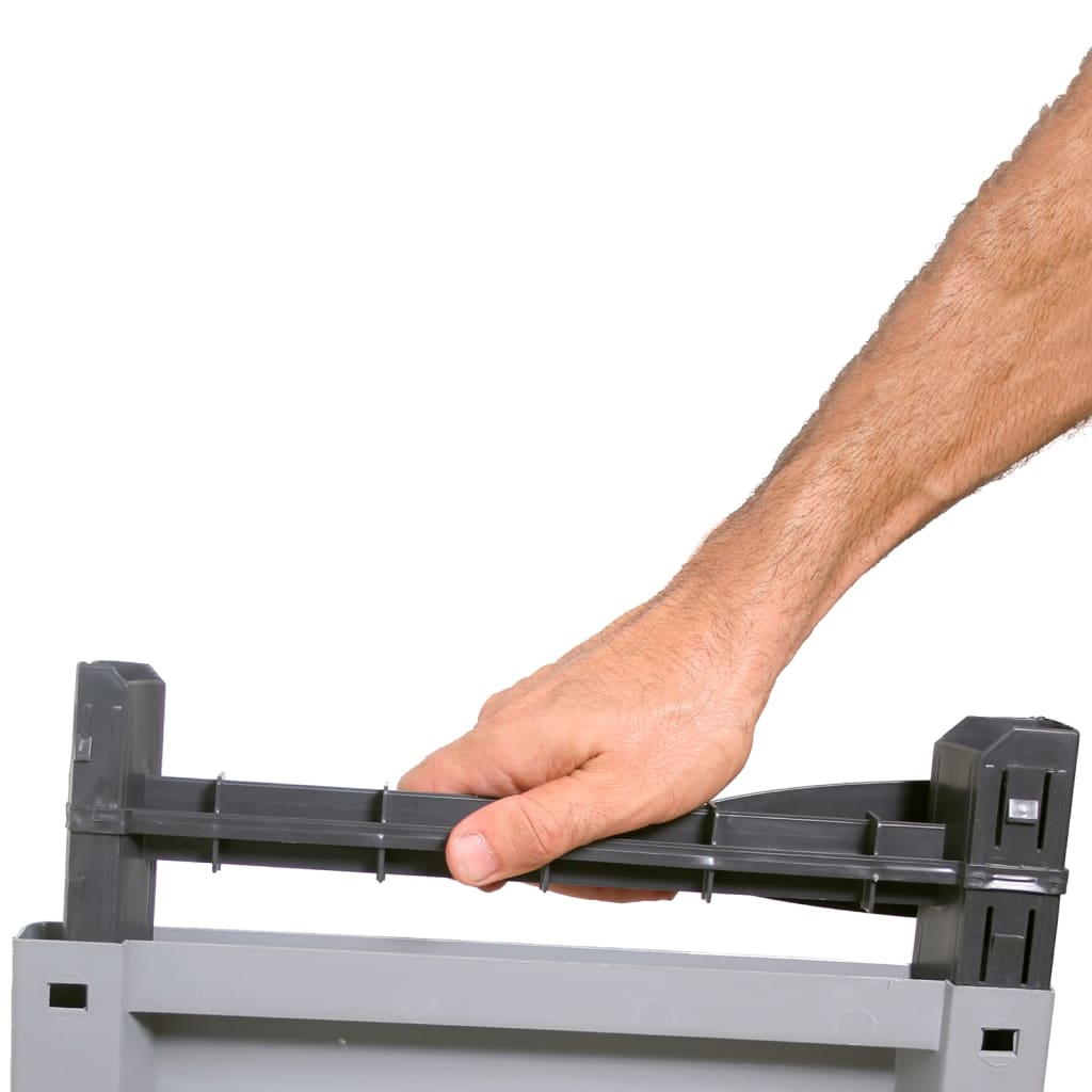 Plastskab 65x45x181 cm plastik - number 8.