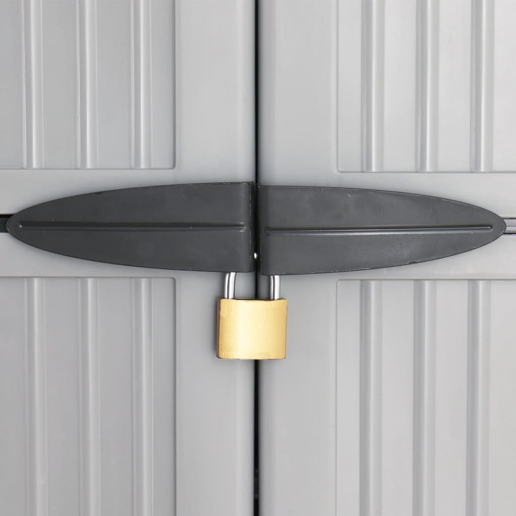 Plastskab 68x39x171,5 cm - number 7.