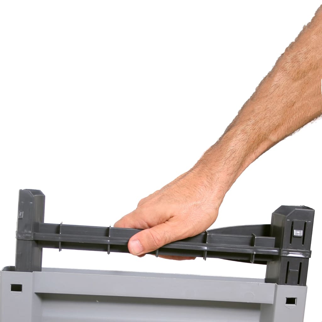 Plastskab 68x39x171,5 cm - number 9.