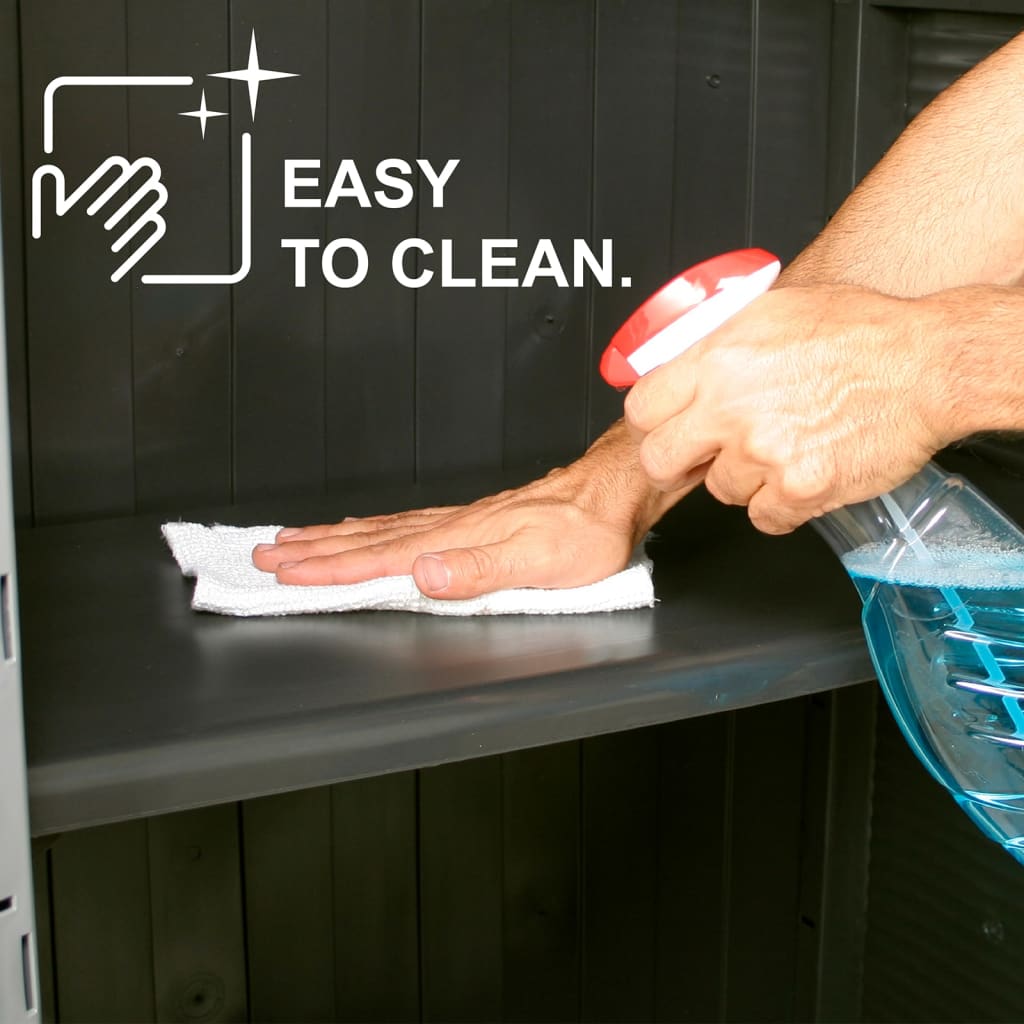 Plastskab 68x39x171,5 cm - number 8.