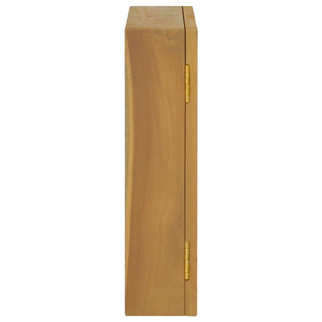 Speilskap 60x10x40 cm heltre teak - number 4.