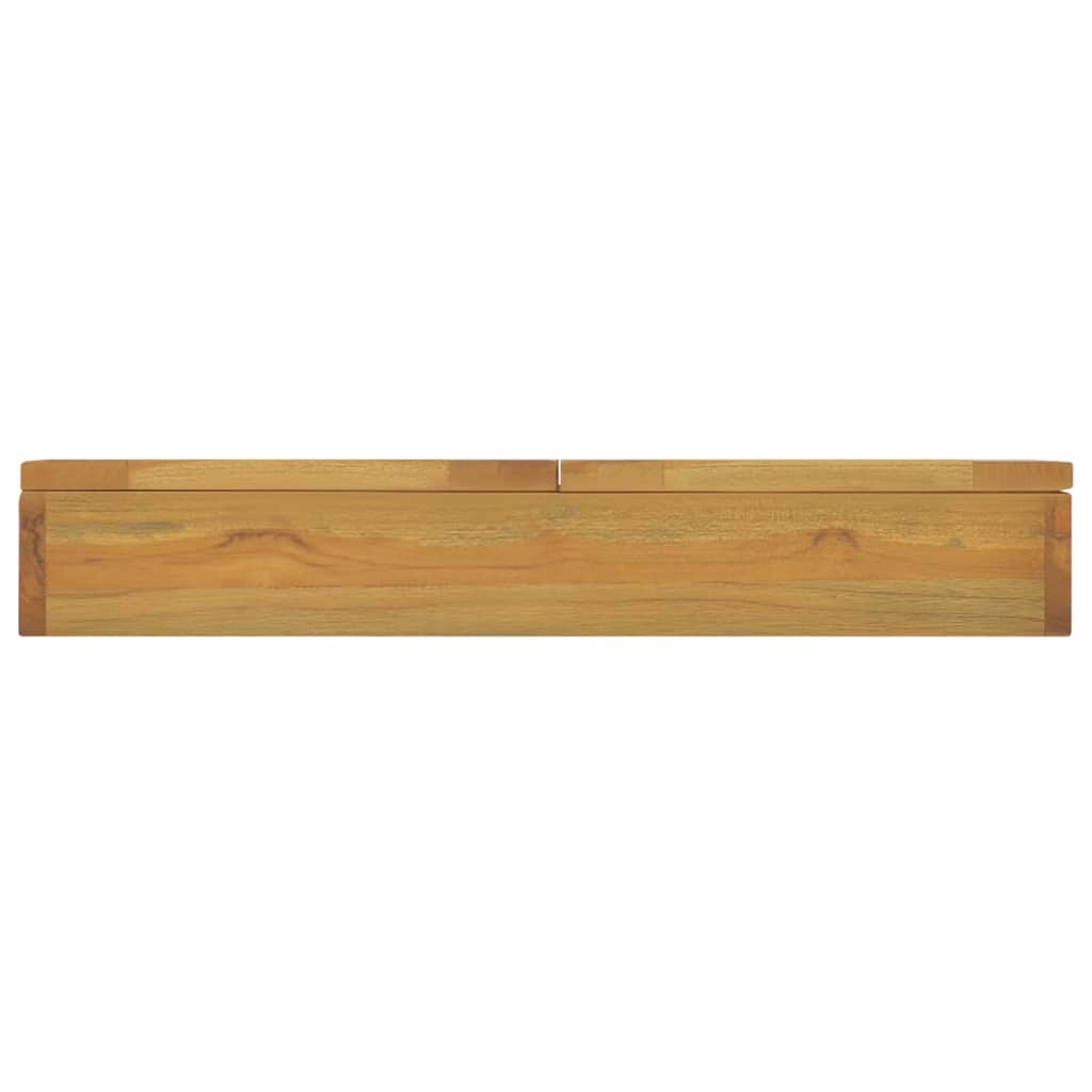 Speilskap 60x10x40 cm heltre teak - number 6.