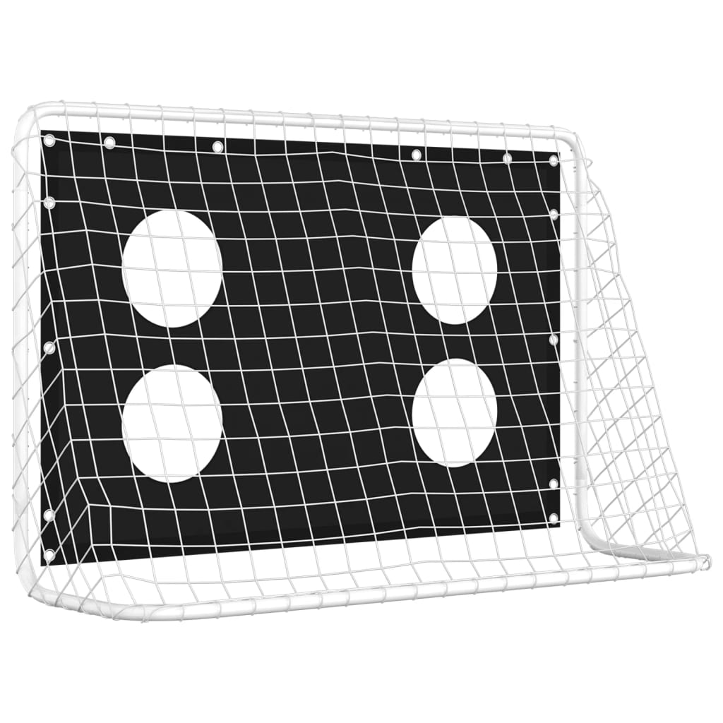 Voetbaldoel voor precisietraining 184x61x122 cm staal - number 5.