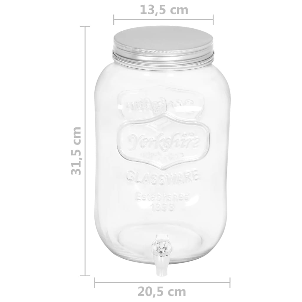 Drikkevaredispenser 8050 ml glas - number 10.